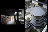 外観：大屋根・らせん庇・回廊