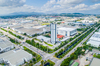 IEAT工業団地とAMEC敷地全景